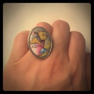 Tarina Tarantino Wizard of Oz Toto Silver Ring